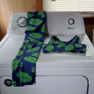 BoldBody legging set bra size Med bottom Small